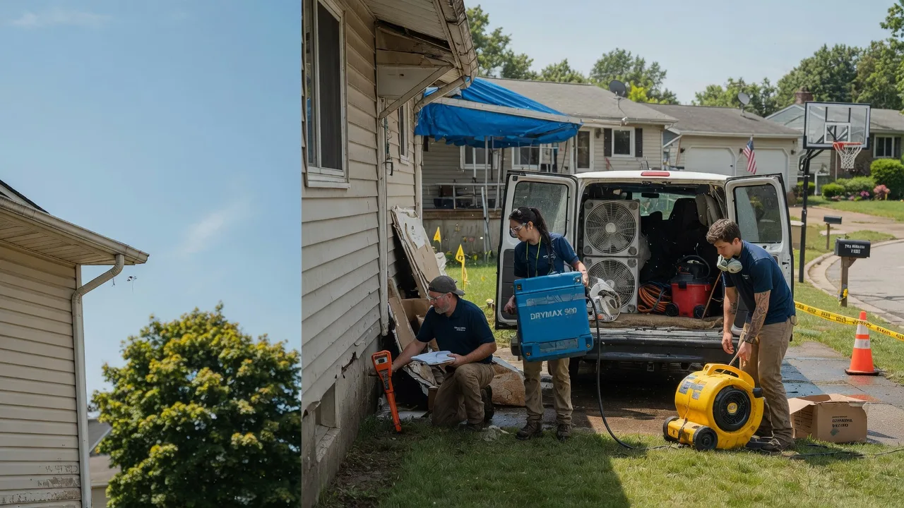 Ceiling Leak Cleanup in Fairgrove, MI near me